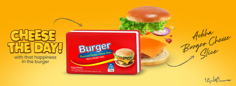 Burger cheese in Lahore 