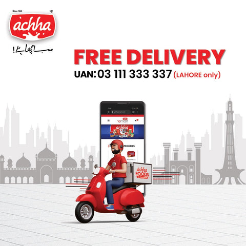 Free delivery in Lahore 