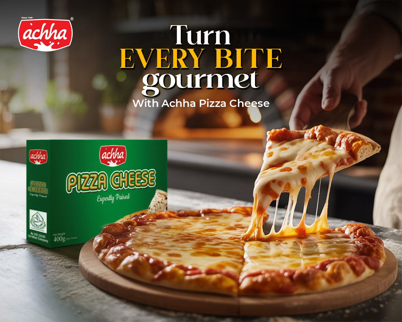 Achha Pizza Cheese is the real deal! – Achha Foods