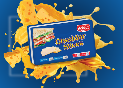 Savoring Goodness: Achha Cheddar Cheese Slices