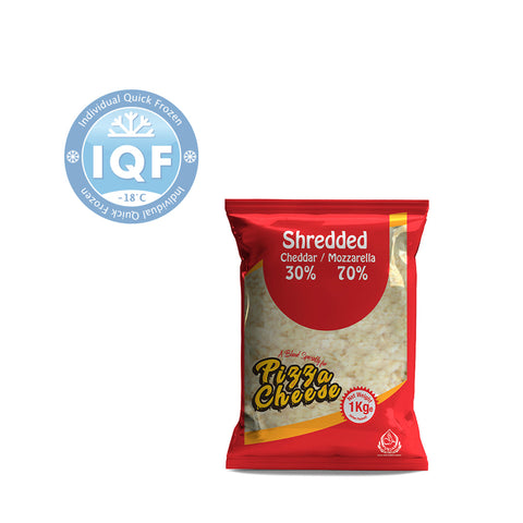 Pizza Cheese Shredded 70-30 - 1 KG