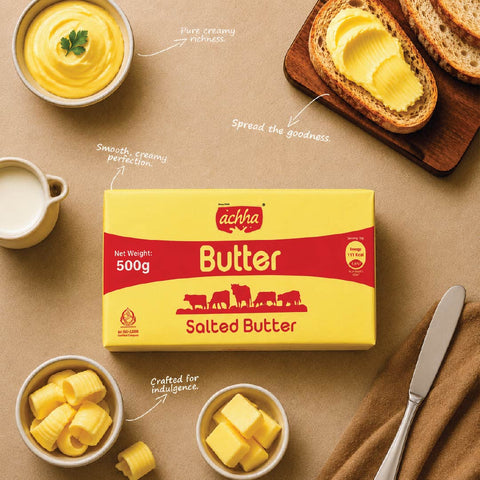 Achha Salted Butter - 500 Gm