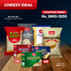Achha Foods cheddar cheese, mozzarella cheese, Burger cheese and pizza cheese pack, best cheese in Pakistan available online