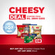 Achha Foods Cheesy Deal – IQF Shredded Pizza Cheese or Mozzarella Cheese with a Free 200g Cheese Block