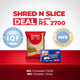 Achha Foods Shred n Slice Deal – IQF Shredded Cheese and IWS cheddar Cheese Slices 