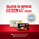 Achha Foods Slice n Spice Deal – IWS Cheese Slices for Burgers, Sandwiches and Snacks