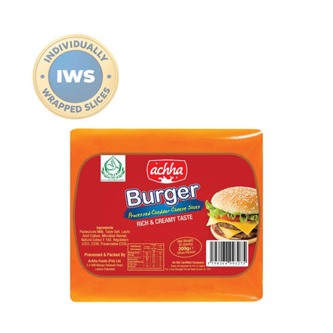 IWS BurgerCheese Slices-200Gm
