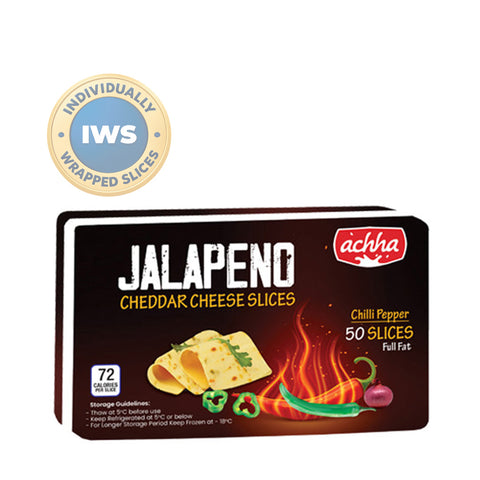 Achha IWS Jalapeno Cheese Slices-1KG