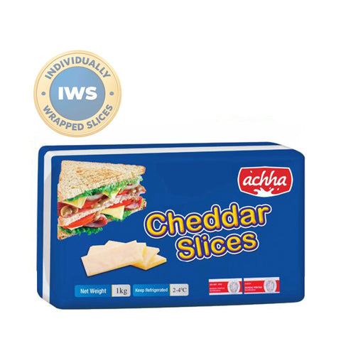 Cheddar Cheese Slices - 1 KG