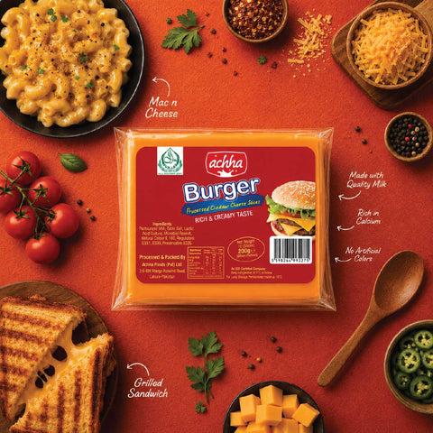 Burger Cheese Slices - 200 Gm
